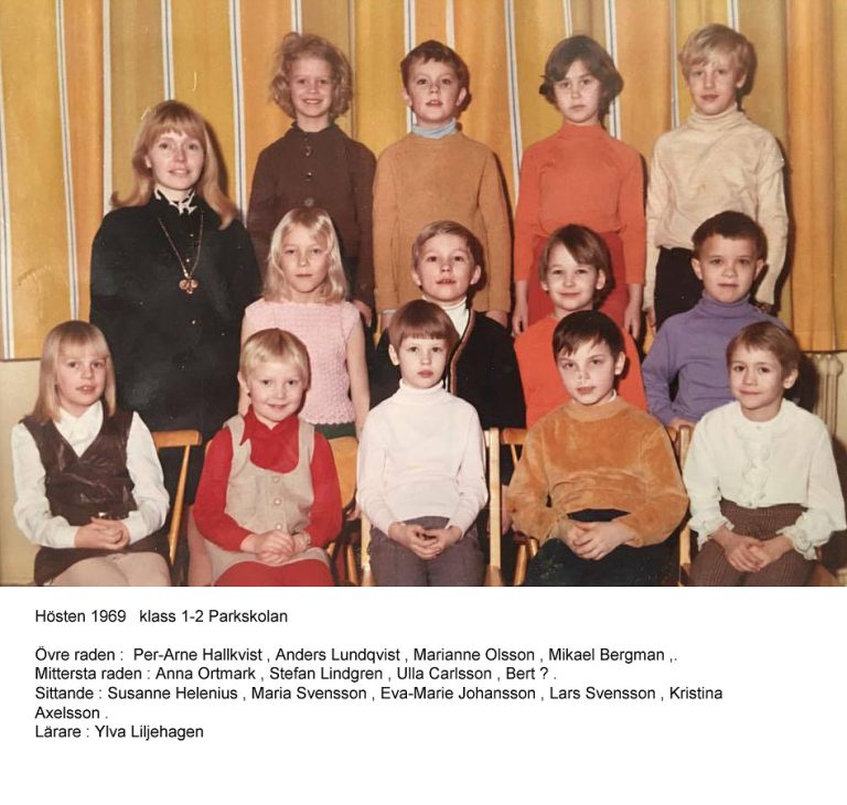 Klass 1-2  1969 Parkskolan