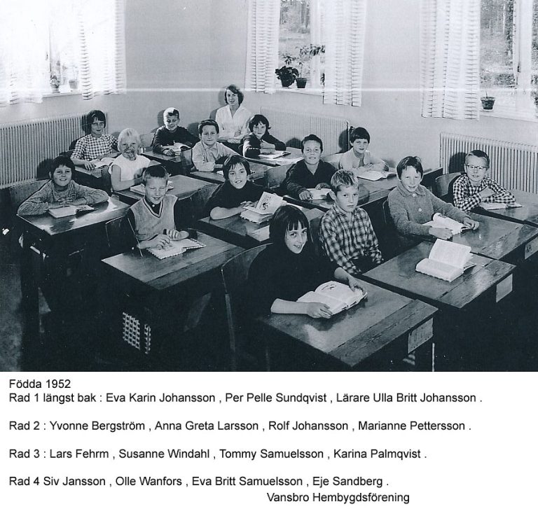 Östra skolan  födda 1952 kopie