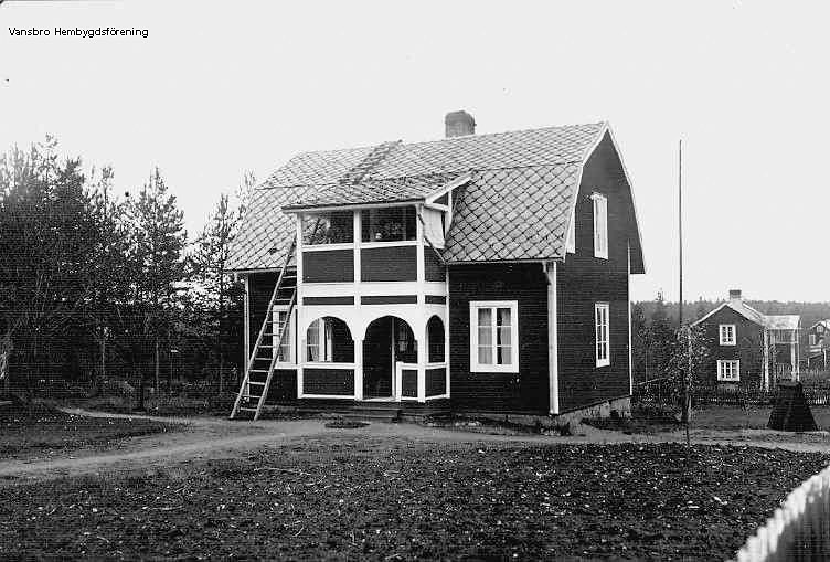 O. Svenssons hus byggt 1914