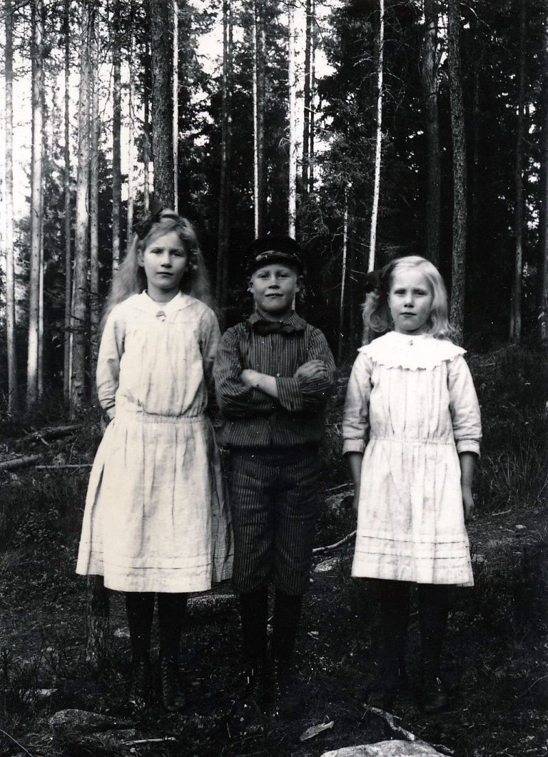 Anna, Olle och Frida Olofsson