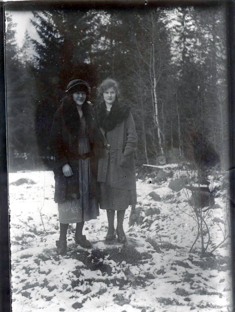 Doris Larsson och Frida Olofss