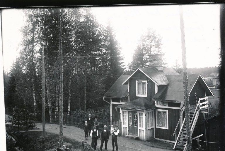 Erik Wanfors morfars hus 1922