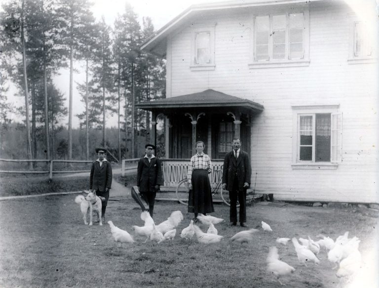 Familje Axel och Lina Söderlin