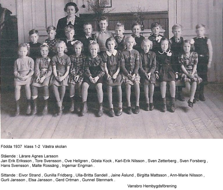 Födda 1937 Västra skolan kopie