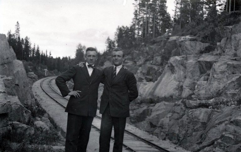 Folke och Nils Stööp