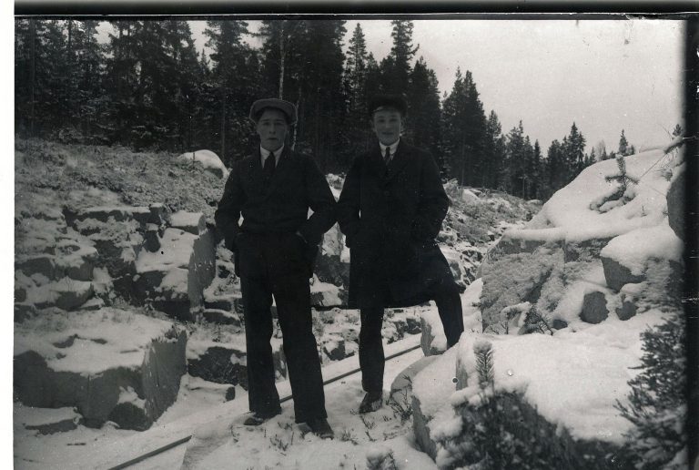 Gunnar Blomgren och Erik Larss