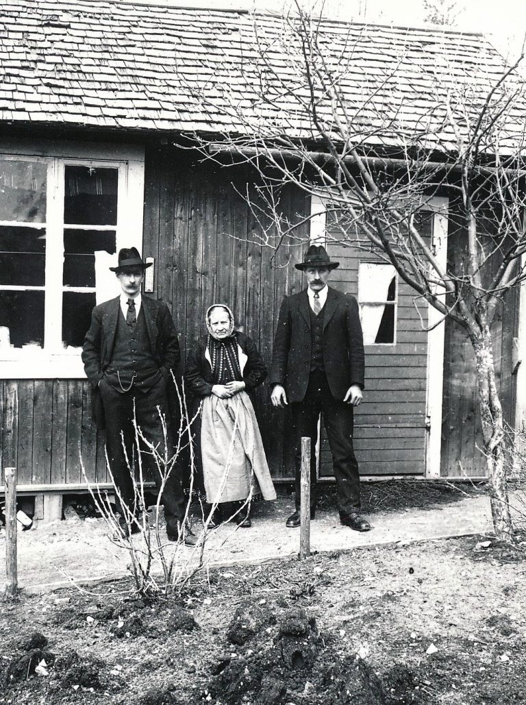 Mor Höök och Pelle och Anders