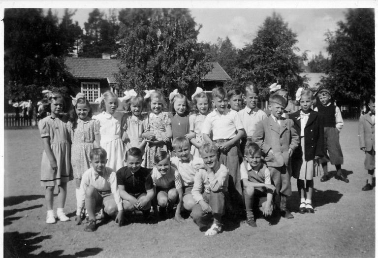 Skolkort 1949 (Olles klass)
