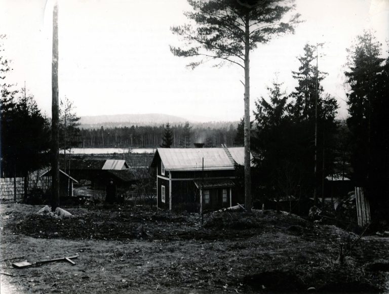 Utsikt från åsen i Långhån