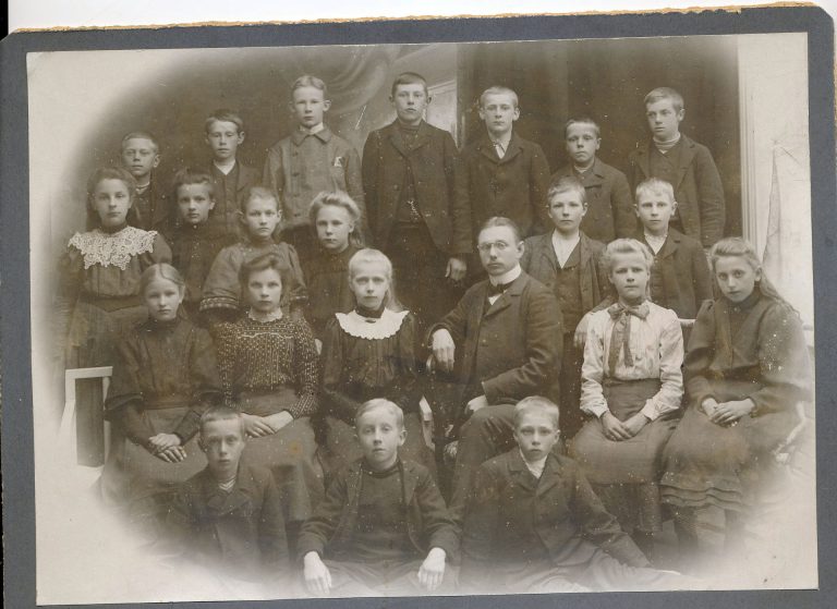Viktor Törnkvist skolgång början 1900-talet